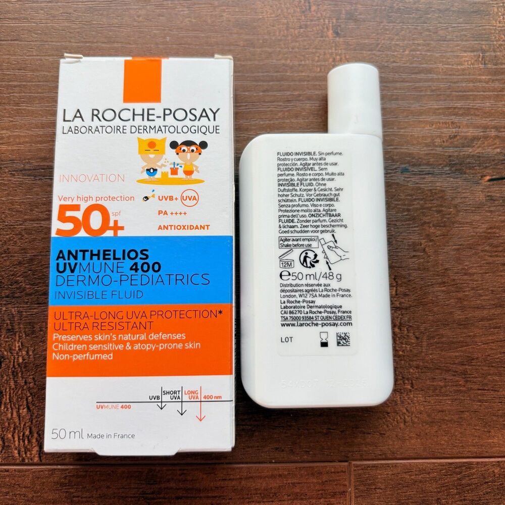 La Roche-Posay UVMune 400 Dermo-Pediatrics SPF50+ 50ml  NEW - Picture 2 of 3